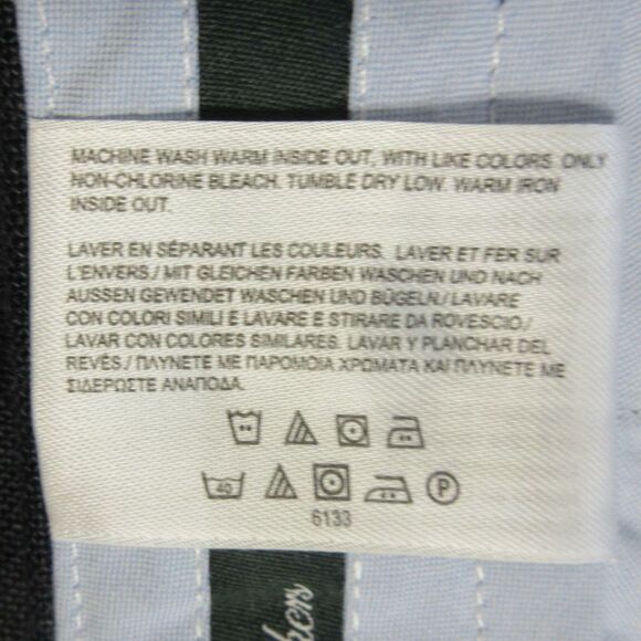 BROOKS BROTHERS Country Club 100% Linen 19th Hole Shorts Sz 40 Navy Blue Martini - Picture 7 of 15